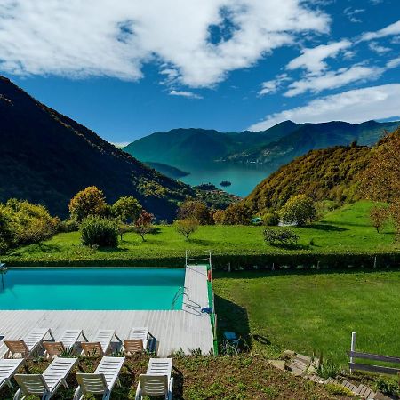Beautiful Chalet With Swimming Pool In Lombardy Villa Marone Kültér fotó